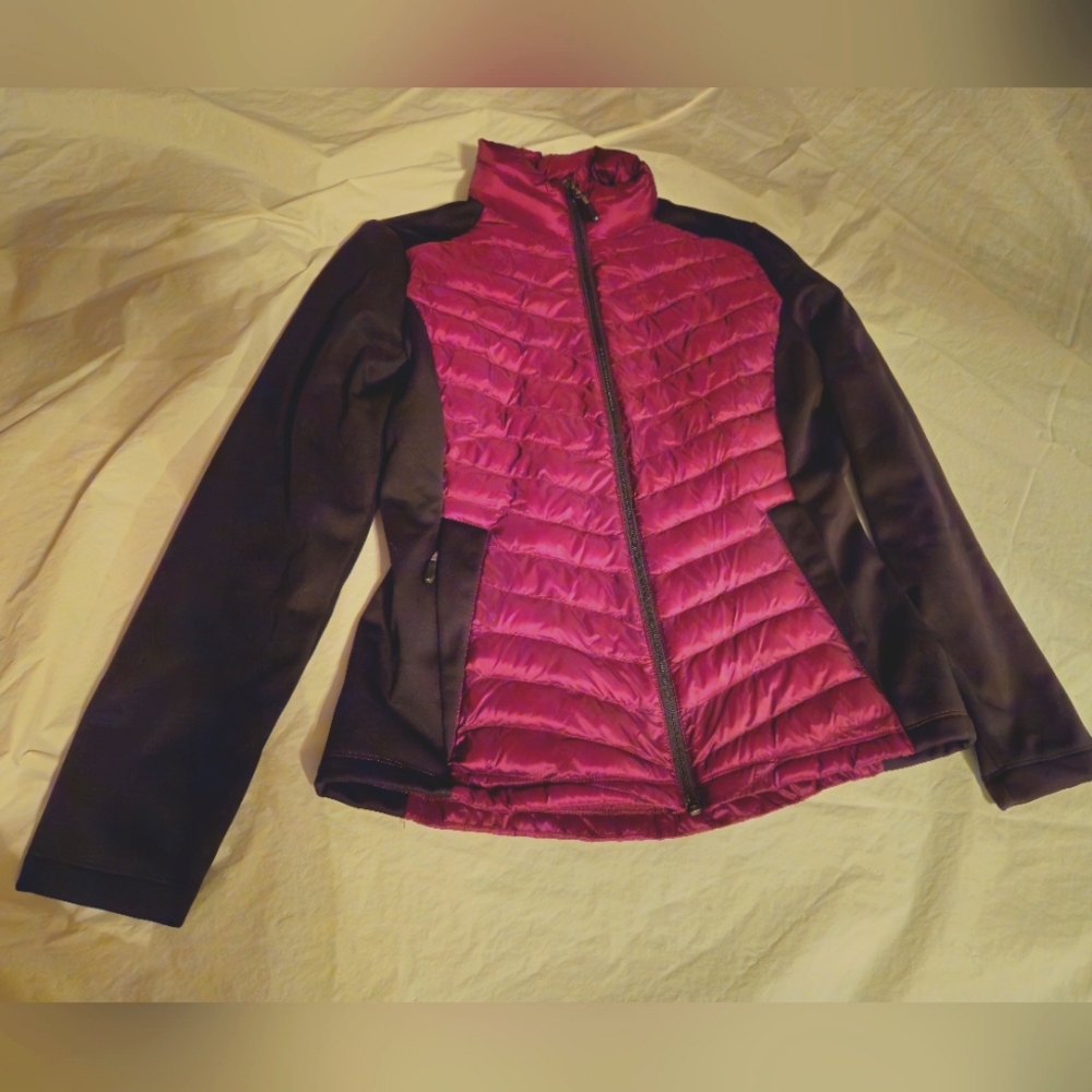 Purple & Black Winter Jacket | Size Small | Gifts, Cozy, Comfortable, Warm